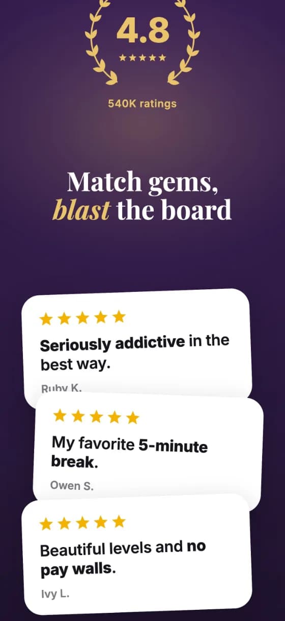 Award template example