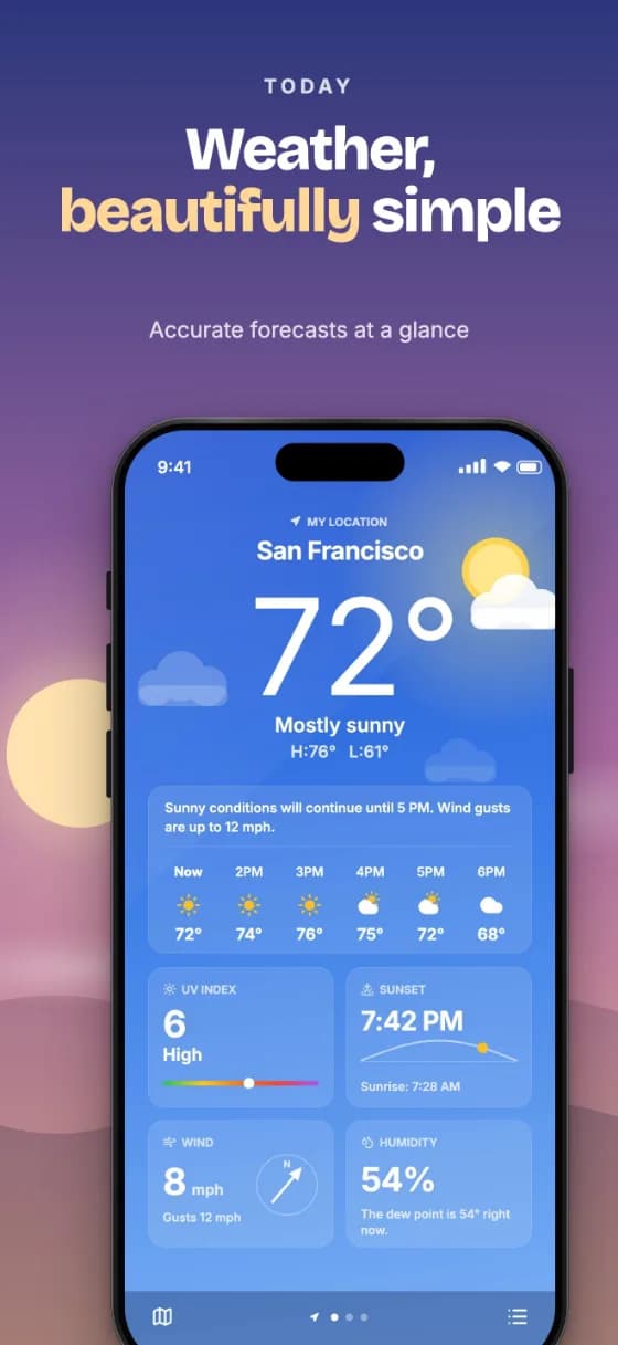 Daylight template example