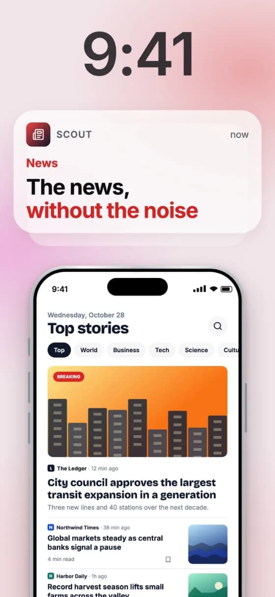 Notification template example